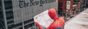 spiderman, news york,journal, new york times